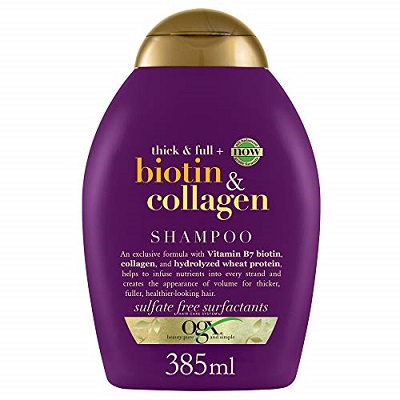 OGX BIOTIN & COLLAGEN Thick & Full+ Shampoo Price in Pakistan
