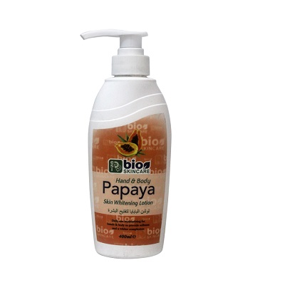 Bio Skin Care Hand & Body Papaya Skin Whitening Lotion 400Ml in Pakistan at Manmohni