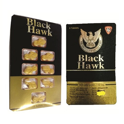 Black Hawk 8 Tablets 150mg • Sex Drive • Stamina • Pleasure • Hardness • Better Self-Esteem * It is recommended to take it with plenty of water 45 minutes before sexual intercourse. * 1 per day * 1 hour after a meal * It should be taken by mouth. * Overdose will not increase the effect of the product.