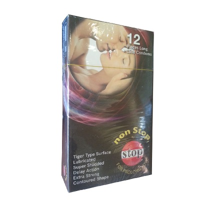 Non-Stop Prolong Love Condom 12 Pieces