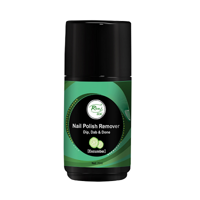 Rivaj UK Nail Polish Remover ( Cucumber )- 35ml - Manmohni