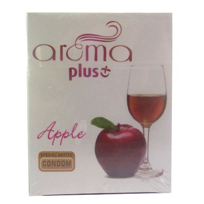 Aroma Plus Apple Special Dotted Condom 3 Piece online