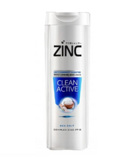 Buy Zinc Clean Active Sea Salt Anti-Dandruff Shampoo 400ml online in Pakistan on Manmohni.pk
