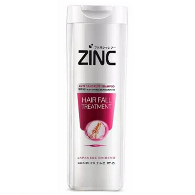 Zinc Hair Fall Treatment Japanese Ginseng Anti-Dandruff Shampoo 400ml