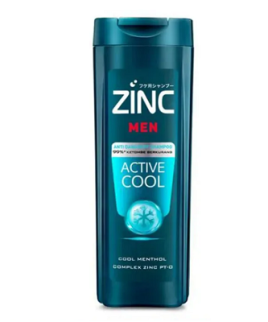 Zinc Men Active Cool Anti-Dandruff Shampoo 400ml online in Pakistan on Manmohni.pk