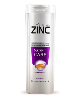 Zinc Soft Care Almond Anti-Dandruff Shampoo 400ml online in Pakistan on Manmohni.pk