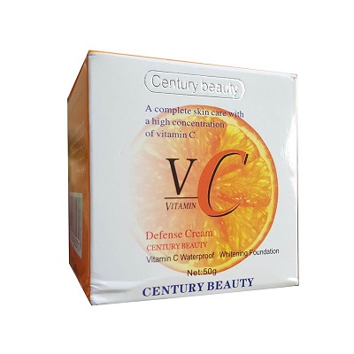 Century Beauty Vitamin C Waterproof Whitening Cream