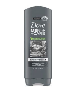 DOVE MEN+CARE CHARCOAL + CLAY BODY WASH