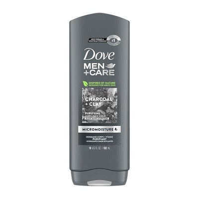 DOVE MEN+CARE CHARCOAL + CLAY BODY WASH