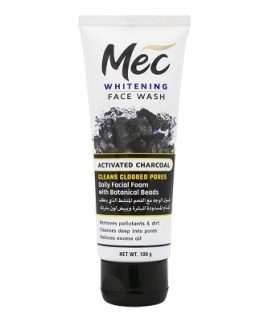 Mec Whitening Activated Charcoal Face 100g