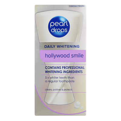 Pearl Drops Daily Whitening Hollywood Smile Teeth Polish 50ml