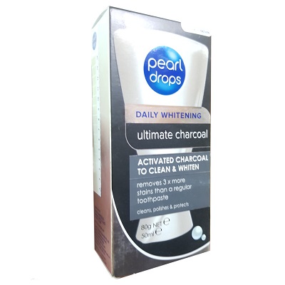 Pearl Drops Daily Whitening Ultimate Charcoal Toothpolish 50ml