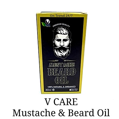 VCare Beard Oil Mustache Long Strong Soft Beard Oil 30 ML