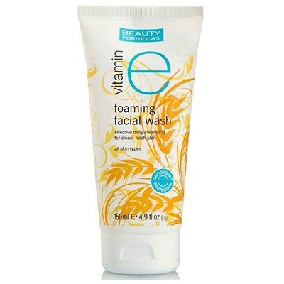 Beauty Formulas Vitamin E Foaming Facial Wash 150ml