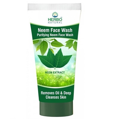 Herbo Natural Anti-Acne Neem Face Wash 100ml