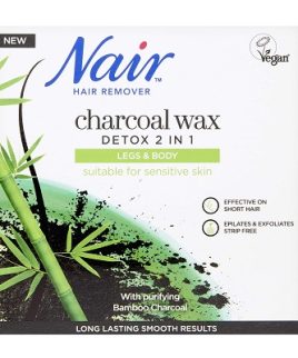 Nair Hair Remover Charcoal Wax Legs & Body 380 g