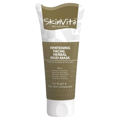 SkinVita Whitening Facial Herbal Mud Mask 150 ML