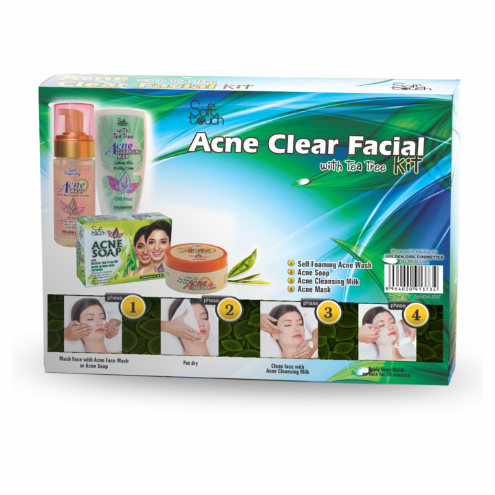 Soft Touch Acne Clear Facial Kit