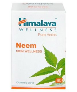Himalaya Wellness Pure Herbs Skin Wellness Tablets 60 Count