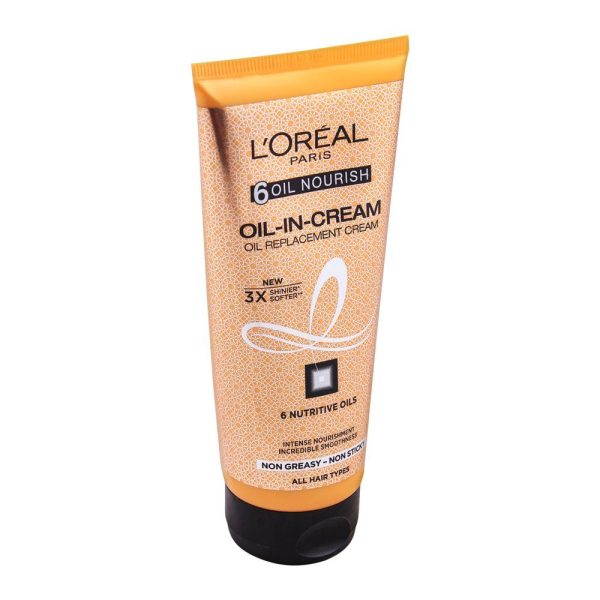 LOreal 6 Oil Nourish Hair Cream 200 ML BUY Online in Pakistan on Manmohni