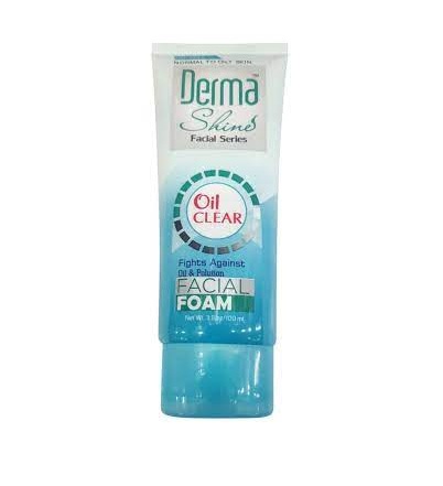Derma Shine Oil Clear Facial Foam 100ml online in Pakistan on Manmohni