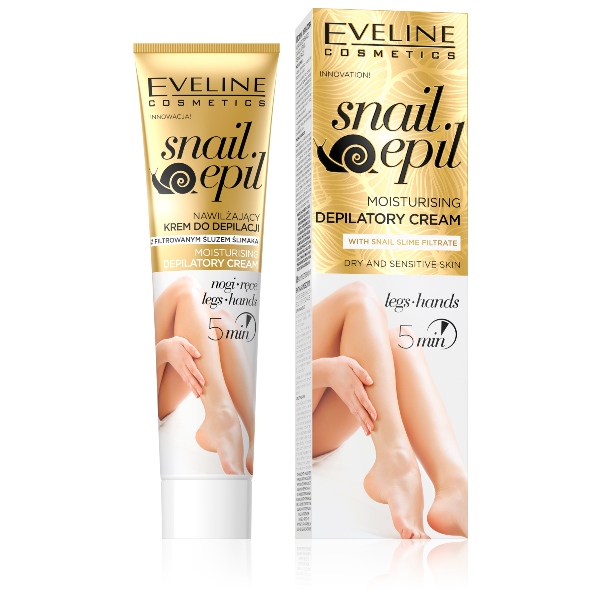 Eveline Snail Epil Moisturizing Depilatory Cream Legs & Hands 125ml Buy Online in Pakistan on Beautylooks.Pk