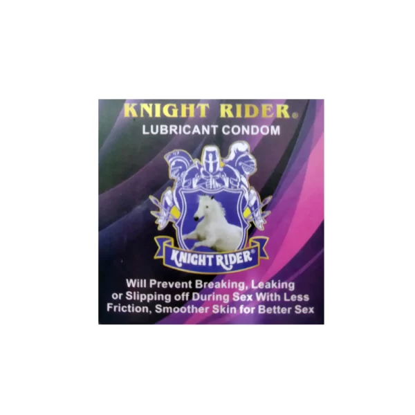 Knight Rider Lubricant 3 Condoms