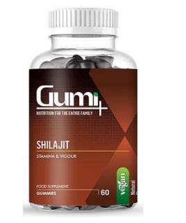 Gumi Plus Shilajit 60 Gummies (Stamina & Vigour) online in Pakistan on Manmohni