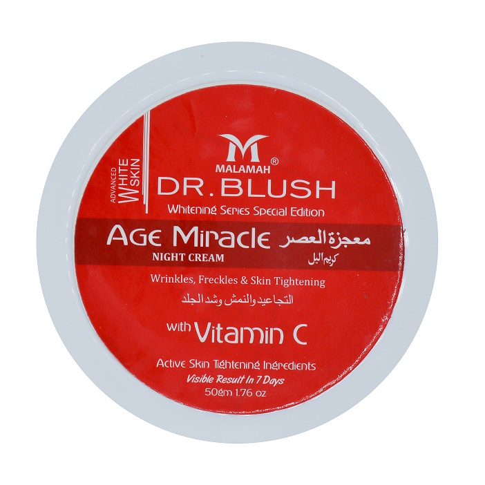 Dr. Blush Age Miracle Night Creeam With Vitamin C 50 gm Online in Pakistan on Manmohni