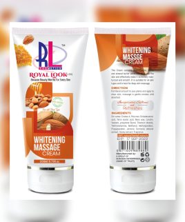 Royal Look Almond Whitening Massage Cream 200ml online in Pakistan on Manmohni