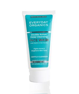 Everyday Organics Double Action Deep Cleansing Facewash With Vitamin C & Tea Tree Oil online in Pakistan on Manmohni