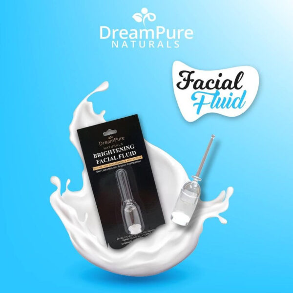 DreamPure Naturals Brightening Facial Fluid 2ML Buy Online in Pakistan On Manmohni