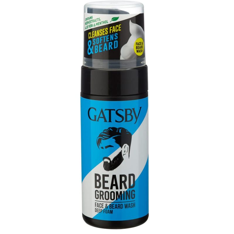 Gatsby Beard Grooming Deep Foam Face & Beard Wash, 110ml