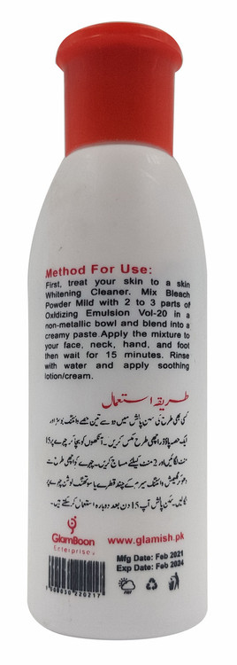Glamish Skin Polish & Bleach Powder Pack Buy Online in Pakistan on Manmohni