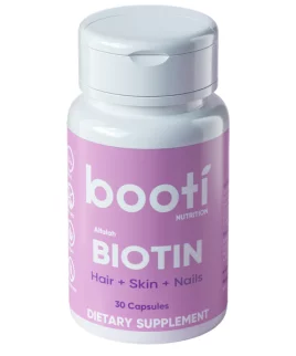 Booti Nutrition Biotin Hair, Skin & Nails Tablets