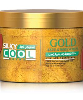 Silky Cool Face & Body Scrub Gel Gold 300ml