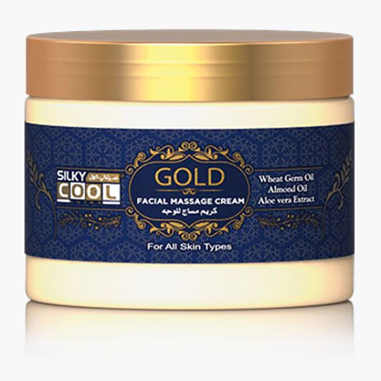Silky Cool Gold Facial Massage Cream 350ml Buy Online in Pakistan on Manmohni 1