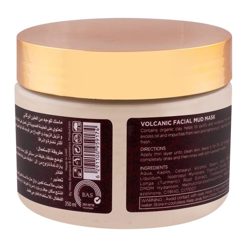 Silky Cool Gold Volcanic Mud Mask 350ml