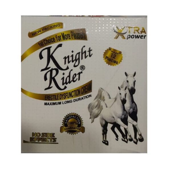 Knight Rider Extra Time Condoms – 12 Piece