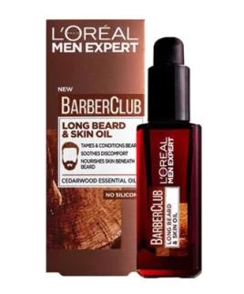 LOreal- Men Expert Barber Club Long Beard Skin Oil 30ml Buy Online in Pakistan on Manmohni.Pk 1