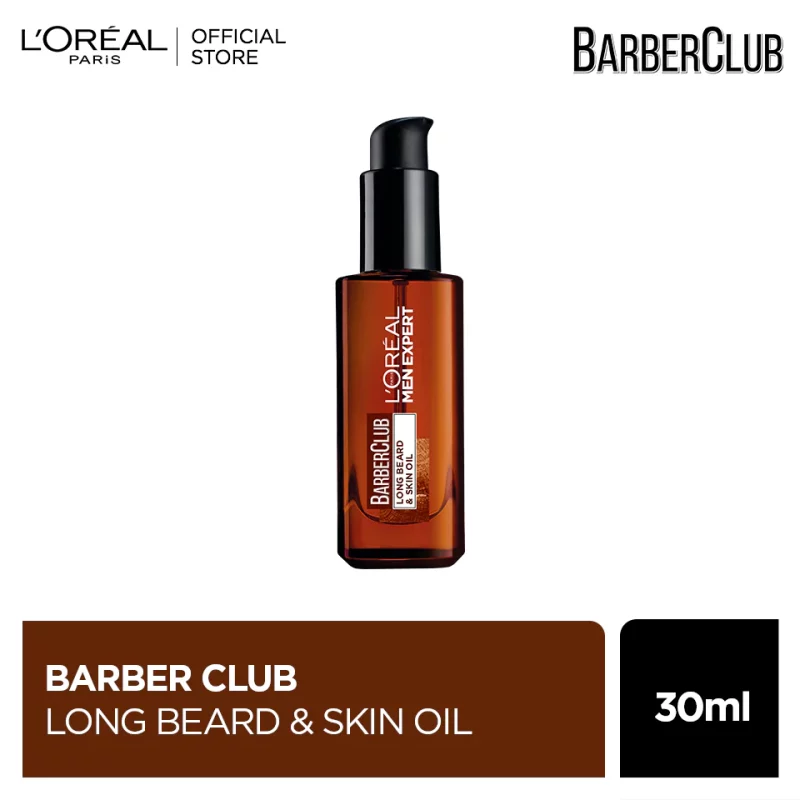 LOreal- Men Expert Barber Club Long Beard Skin Oil 30ml Buy Online in Pakistan on Manmohni.Pk