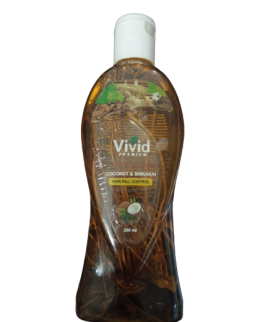 Vivid Herbal Hair Oil Coconut And Shikakai Hair fall Control 200 ML Buy Online in Pakistan on Manmohni