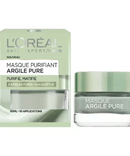 Loreal Paris Purifiant Argile Pure Face Mask 50ml Buy Online in Pakistan on Manmohni