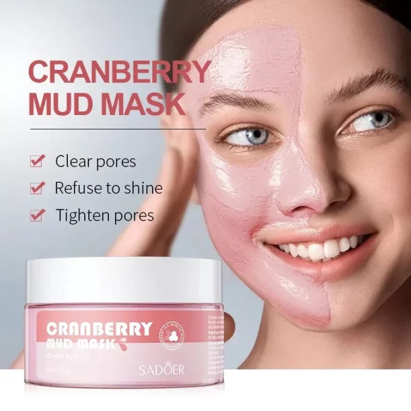 SADOER Purifying Clay Granberry Mud Mask 100g buy online in Pakistan on Manmohni
