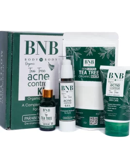 BNB Organic Tea Tree Acne Control Facial Kit Buy Online in Pakistan on Manmohni
