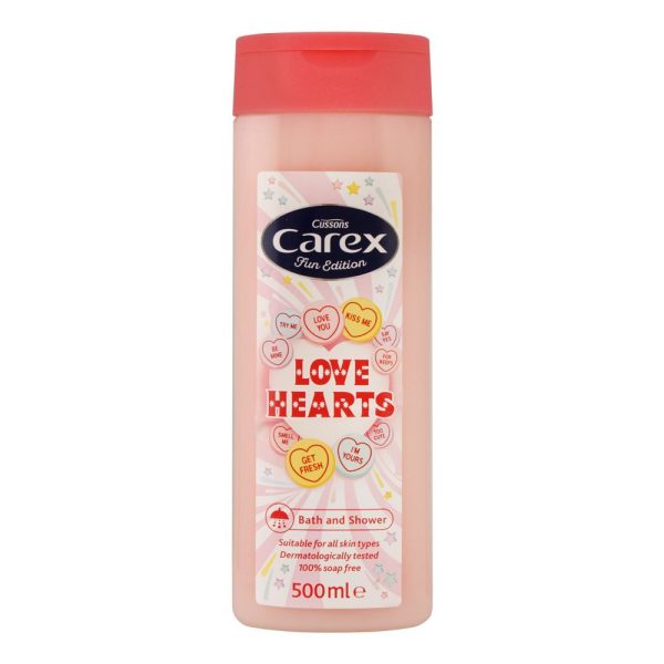 Cussons Carex Love Hearts Shower Gel 500ml Buy Online in Pakistan on Manmohni