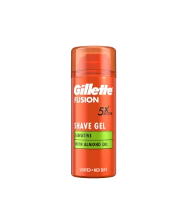 Gillette 5X Fusion Sensitive Action Shave Gel 75ml Buy Online in Pakistan on Manmohni
