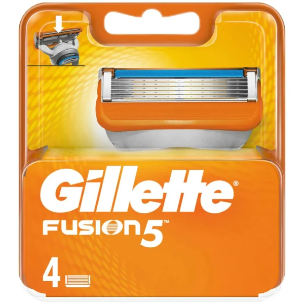 Gillette Fusion 5 Cart Pack 4 Pcs Buy Online in Pakistan on Manmohni