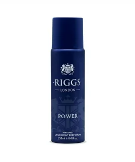 RIGGS LONDON Perfumed Deodorant Body Spray -Power