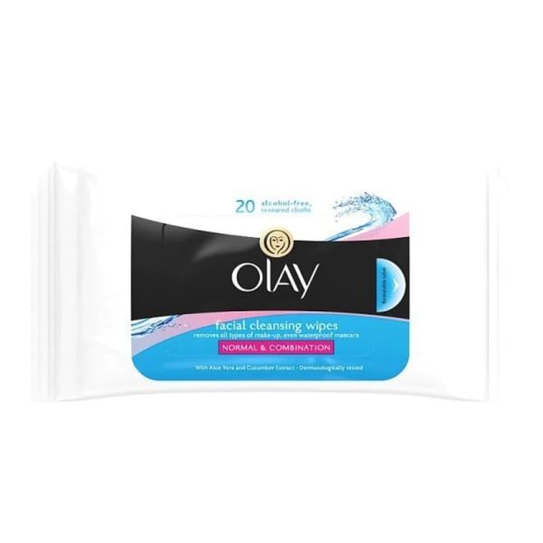 Olay 20'S Gentle Normal & Combination Makeup Facial Wipes